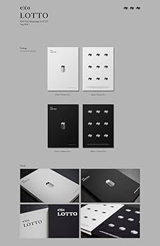 EXO - RUNYAO EXO [LOTTO] 3rd Repackage Album Korean Ver CD+